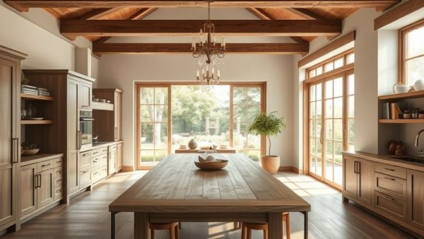 Halifax home renovation reveals elegant kitchen design with rustic charm.