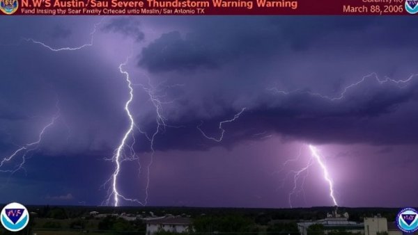 Severe Thunderstorm Warning issued March 8 at 7:10AM CDT until March 8 at 8:15AM CDT by NWS Austin/San Antonio TX