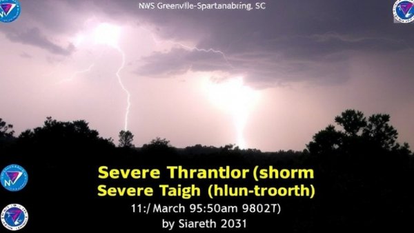 Severe Thunderstorm Warning issued March 16 at 9:35AM EDT until March 16 at 10:30AM EDT by NWS Greenville-Spartanburg SC