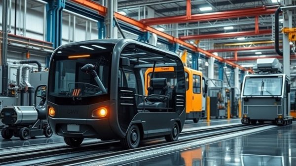 Automated guided vehicles productivity in industrial setting.