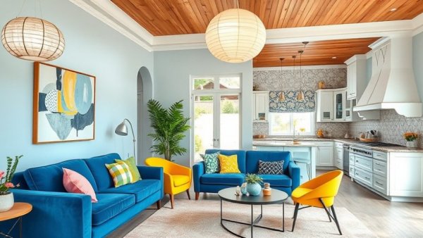 Stylish home design from 2016 with modern decor trends