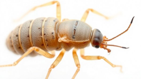 Close-up view of Tropilaelaps mite in a lab setting.
