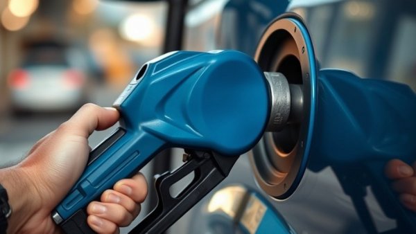 Close-up refueling scene depicting energy dependency amid Strait of Hormuz Oil Crisis.