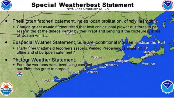 Special Weather Statement issued April 25 at 4:15AM CDT by NWS Lake Charles LA