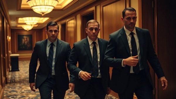 Secret service agents at White House Correspondents’ Dinner on high alert.