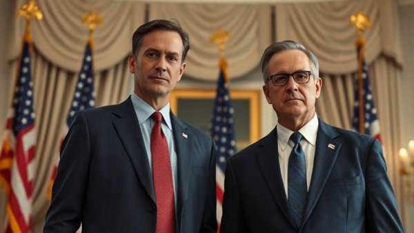 Impact of U.S.-Iran talks on apartment renters; formal setting with U.S. flags.