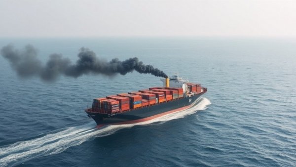 Cargo ship on the open sea related to Breakwave Tanker Shipping ETF.