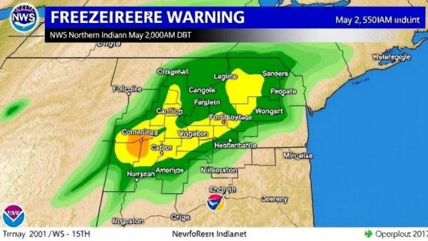 Freeze Warning issued May 2 at 2:50AM EDT until May 2 at 9:00AM EDT by NWS Northern Indiana