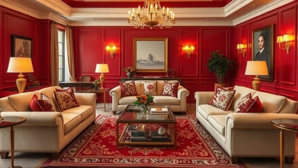 Luxurious living room revealed in April design launches.