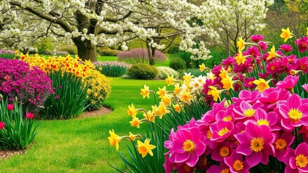 Ohio spring garden blooming tips for homeowners.