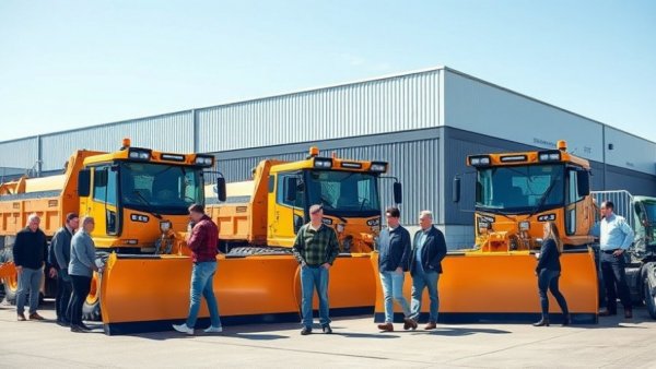 North American Fleet Days event showcasing snowplow equipment.