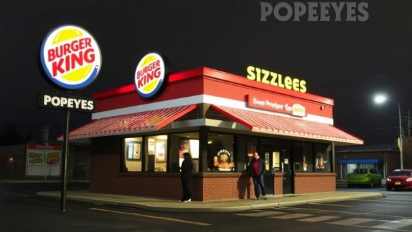 Burger King Sizzles as Popeyes Slumps