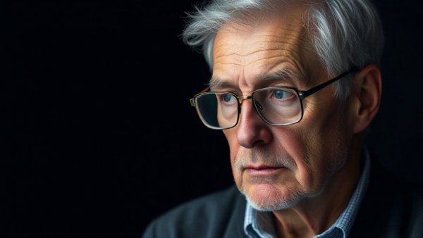 Thoughtful older man contemplating Labour Party Leadership Challenge.