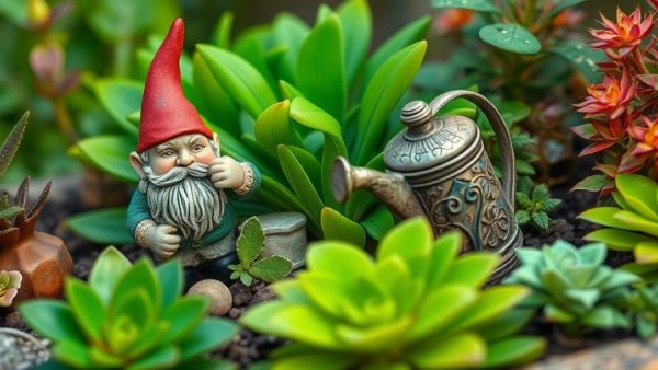 Common backyard mistakes include overcrowded garden setup with decor.