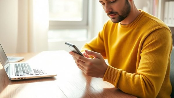 Simple Money Habits for Financial Success: Person budgeting with phone.