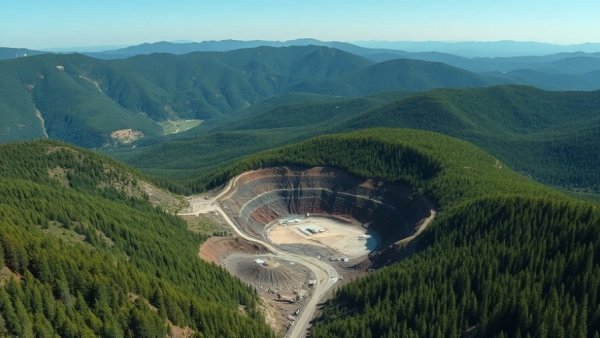 Perpetua Resources loan for Idaho gold antimony project landscape.
