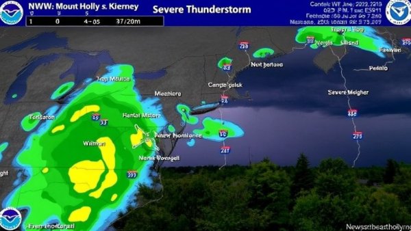 Severe Thunderstorm Warning issued June 22 at 6:59PM EDT until June 22 at 7:45PM EDT by NWS Mount Holly NJ