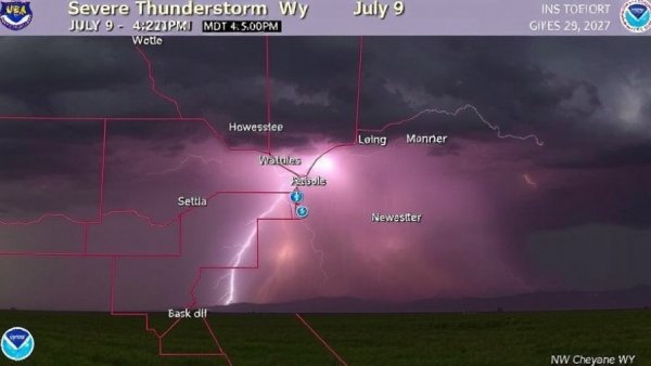 Severe Thunderstorm Warning issued July 9 at 4:21PM MDT until July 9 at 5:00PM MDT by NWS Cheyenne WY