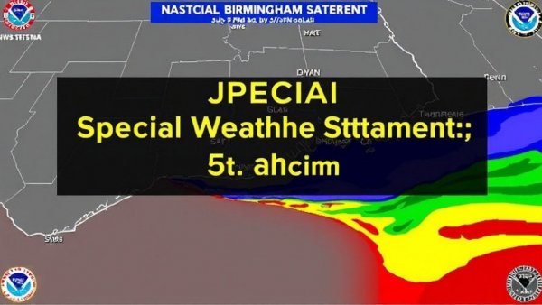 Special Weather Statement issued July 9 at 5:27PM CDT by NWS Birmingham AL