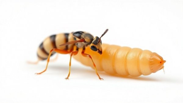 Parasitoid wasp on New World screwworm larva, control methods