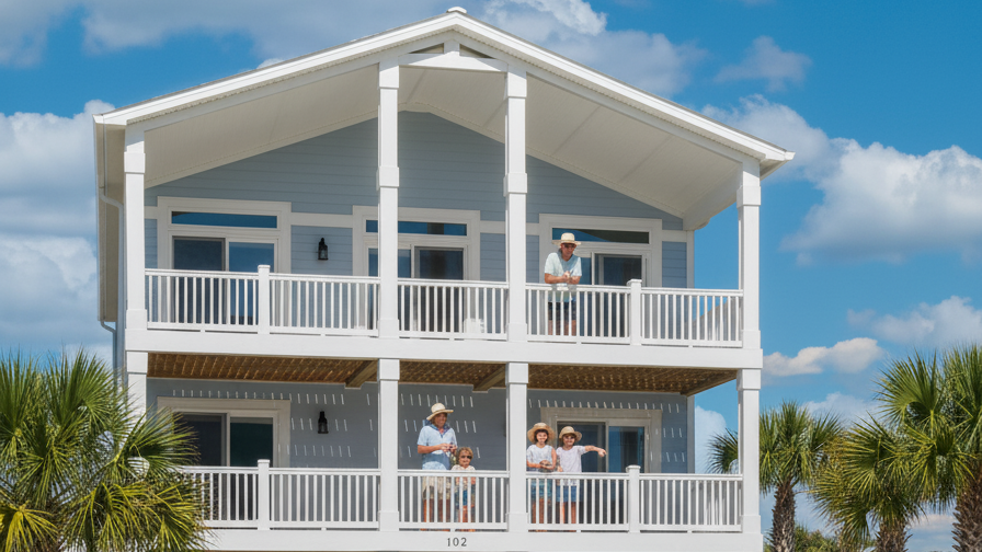 elegant Island Houses, sophisticated expression, depicting luxury, photorealistic, cliffside homes with ocean views, highly detailed, waves crashing below, opulent design, deep blues and whites, twilight lighting, shot with a 24-70mm lens.