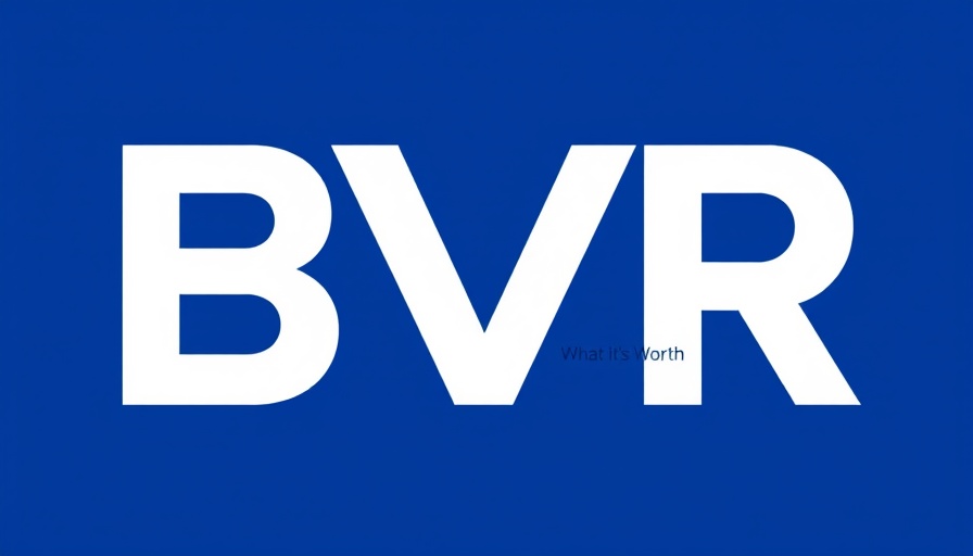 BVR logo with 'What It's Worth' tagline, clean design.