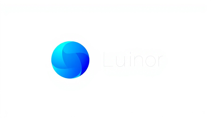 Modern business logo with blue sphere and text, seller archetypes