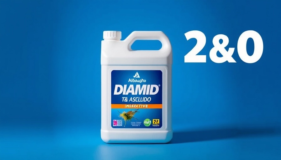 Albaugh DIAMID T&O Insecticide for lawn pest control.