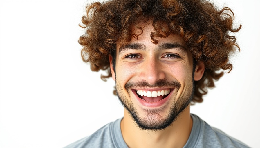 Curly-haired man smiling, Inflation Trends