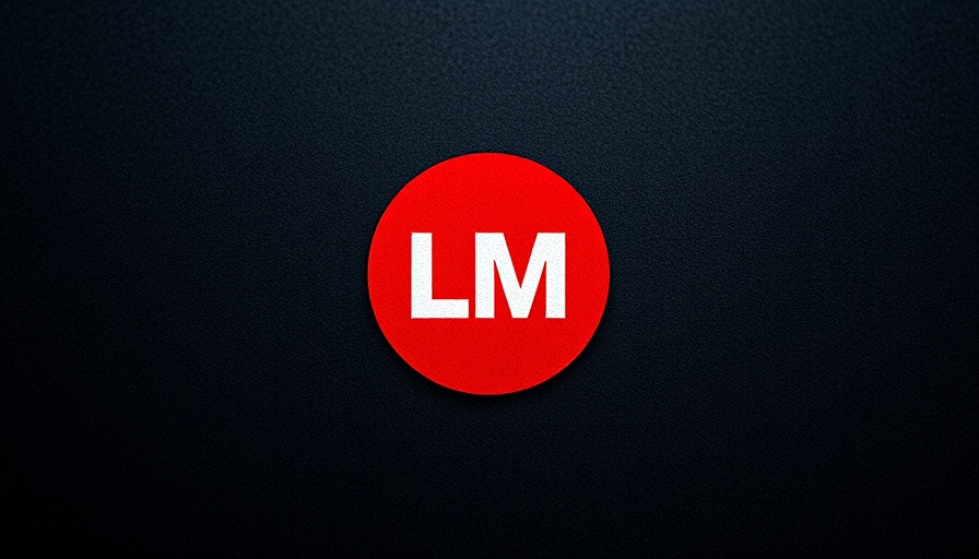 Landscape Management logo on textured background.