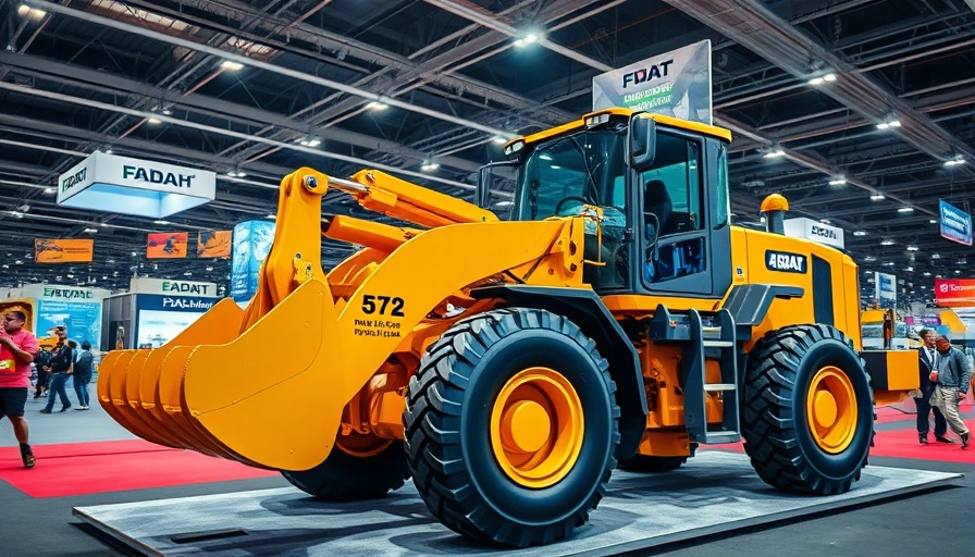 Wacker Neuson WL250 wheel loader showcased at expo