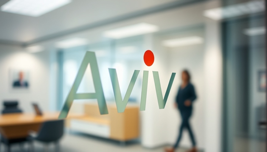 Aviva logo on glass office door related to Aviva India tax penalty.