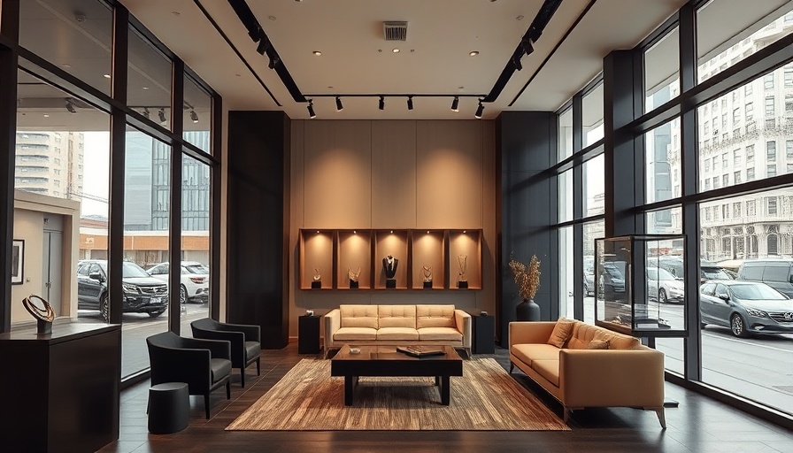 Fernando Jorge jewelry showroom NYC with cozy interior and urban view.