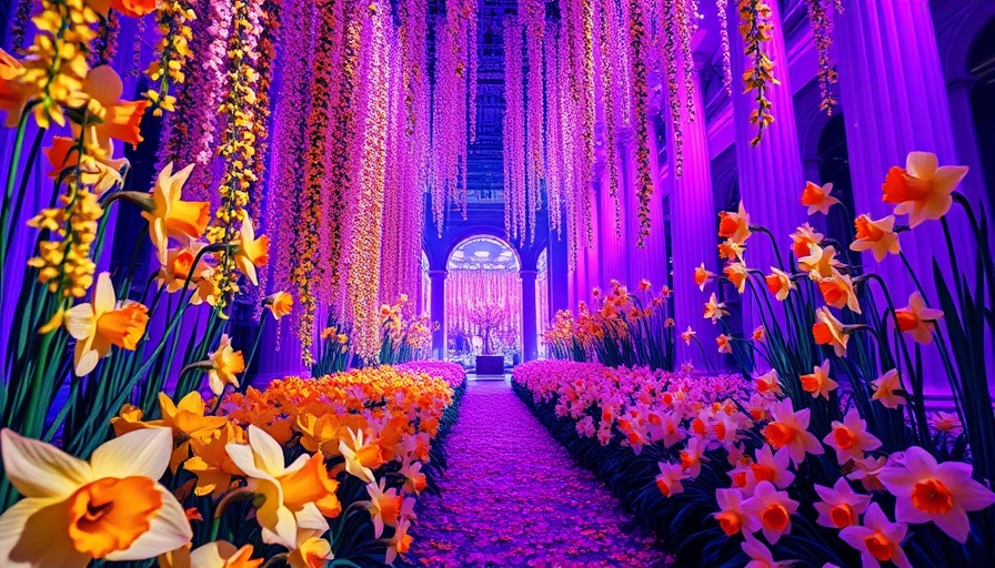 20,000 daffodils create magical display at Met Gala 2025.