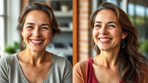 Transformation photo illustrating success in reversing type II diabetes