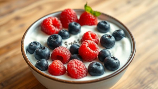 Yogurt with berries and chia seeds for lifestyle change in type II diabetes.