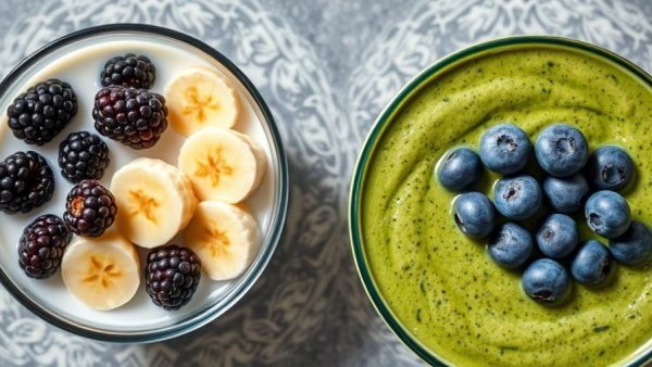 Healthy fruit and smoothie bowls - a lifestyle change for type II diabetes.