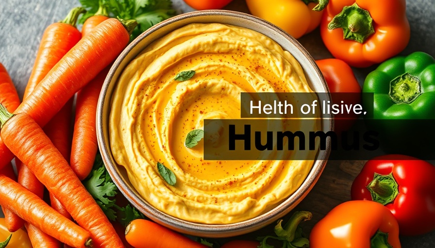 Benefits of hummus for diabetes management with fresh vegetables.