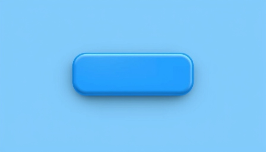 Blue button for obstructive sleep apnea diagnosis UI