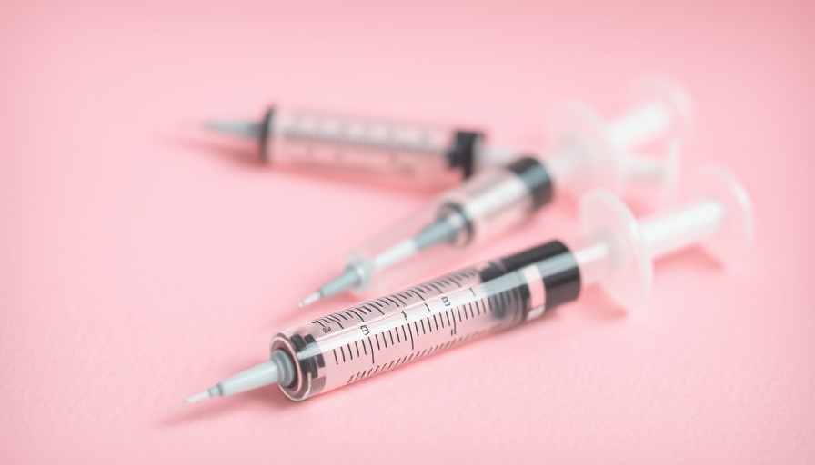 Close-up of insulin syringes on pink background, insulin weight gain.