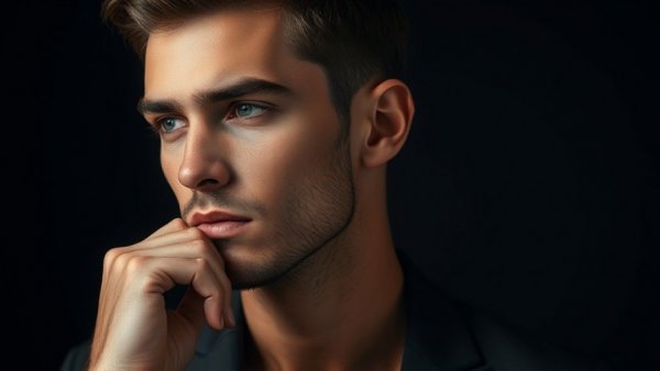 Stylish model posing, potential in brand deal red flags context