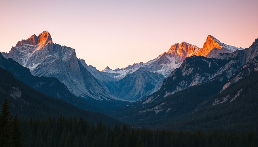 The Rusty Parrot Lodge and Spa mountain view at dusk