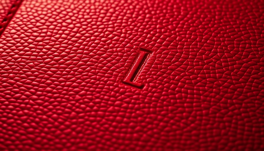 Luxurious red Louis Vuitton texture, La Beauté Louis Vuitton theme