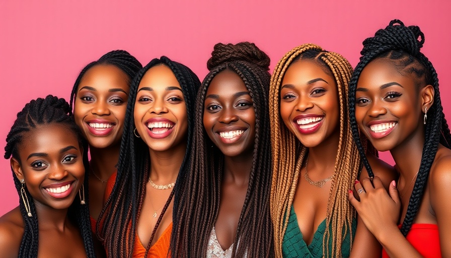 Diverse hairstyles by Black-owned braiding hair brand at Target