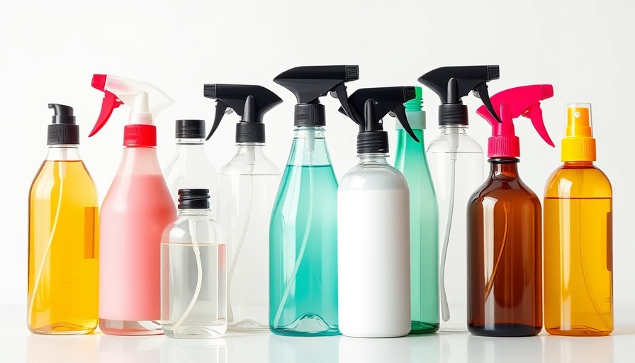 Assorted beauty spray bottles on white background highlighting beauty dupes.