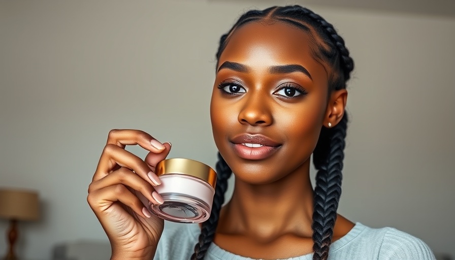 Young woman showcasing SheGlam Hydra Jelly Lip Jam.