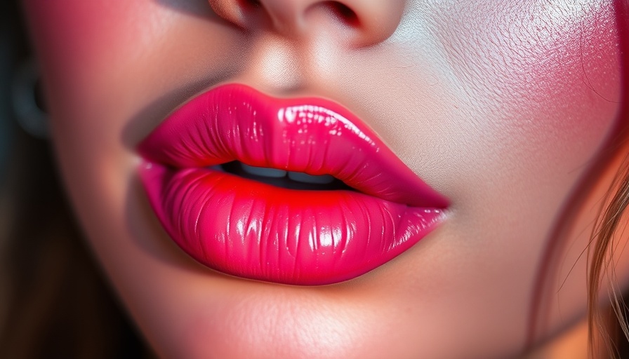 Close-up showcasing vibrant makeup by Latine hair and makeup artists