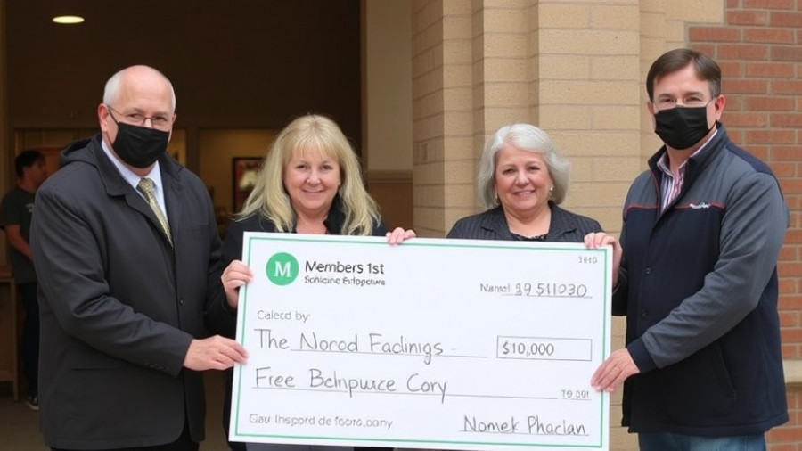 Members 1st donates to food banks amid shutdown