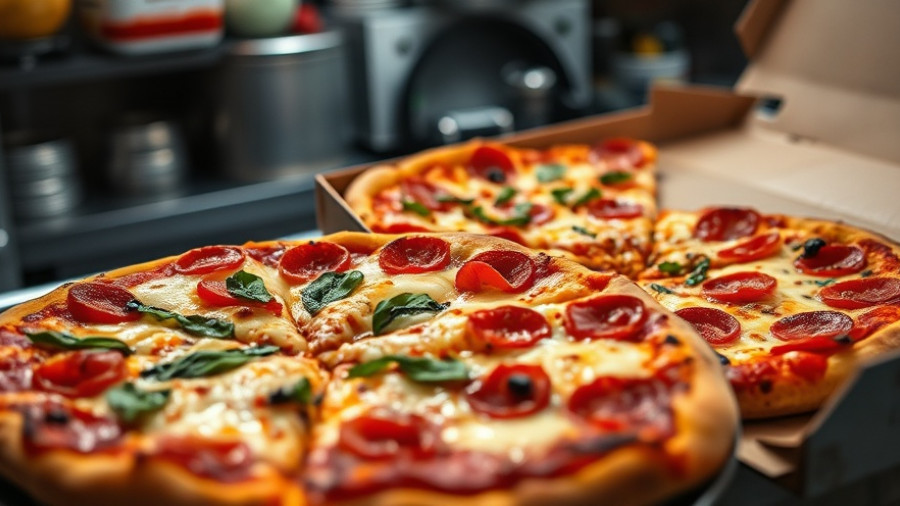 Best Pizza in Philadelphia: Close-up of delicious pizzas in a kitchen setting.