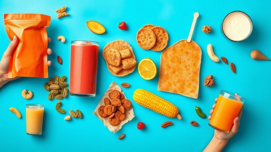 Variety of high protein snacks and drinks explored for high protein diet.